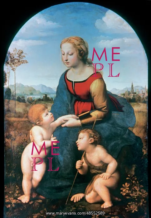 : La Belle Jardiniere, by Raphael : La Belle Jardiniere, by Raphael