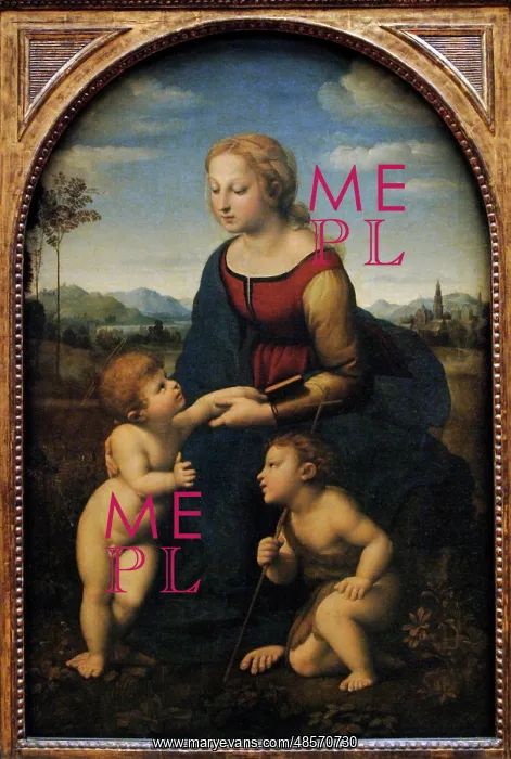 : La Belle Jardiniere, by Raphael : La Belle Jardiniere, by Raphael