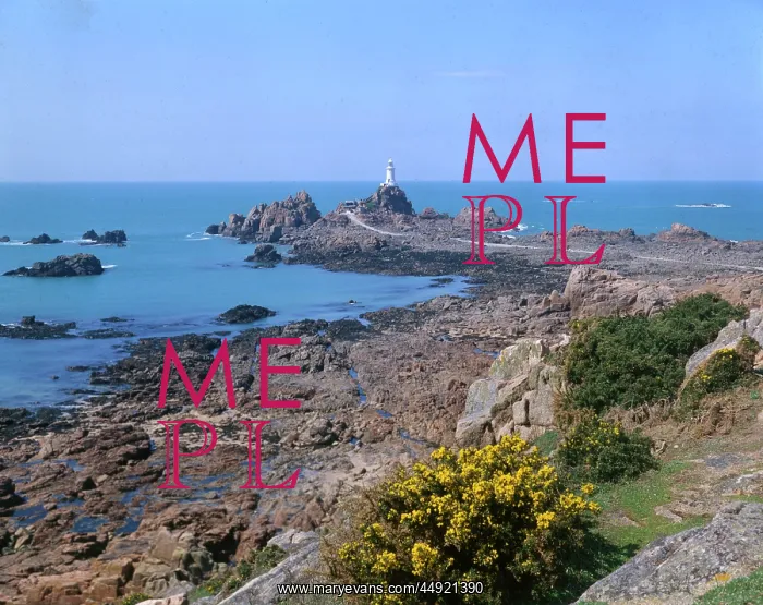 : La Corbiere Lighthouse, St Brelade, Jersey, Channel Islands : La Corbiere Lighthouse, St Brelade, Jersey, Channel Islands