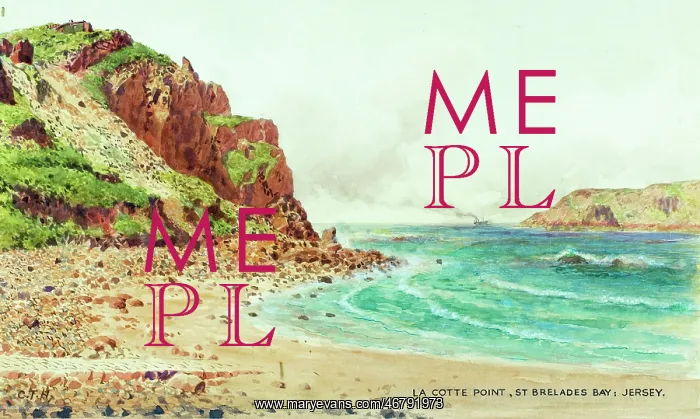 : La Cotte Point, St Brelade's Bay, Jersey, Channel Islands : La Cotte Point, St Brelade's Bay, Jersey, Channel Islands