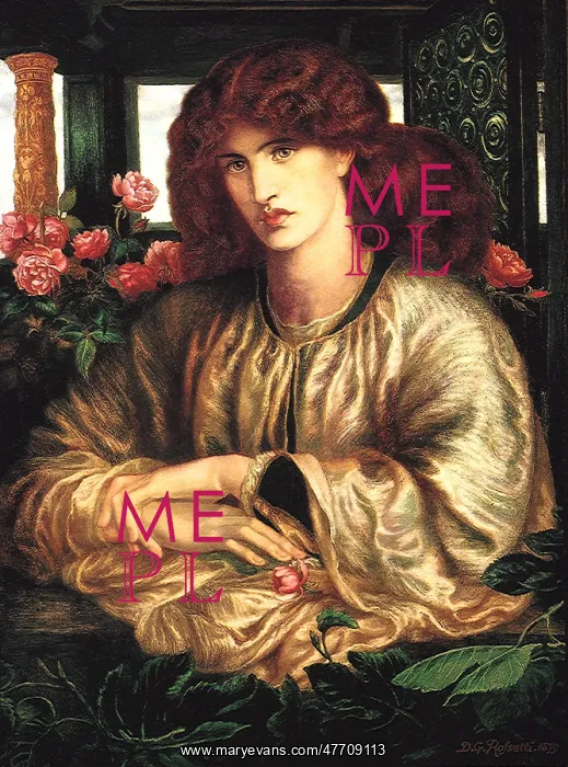 : La Donna della Finestra, by D G Rossetti : La Donna della Finestra, by D G Rossetti