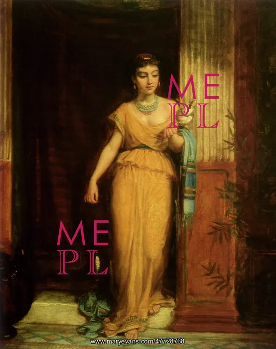  : La Fileuse, by J W Waterhouse