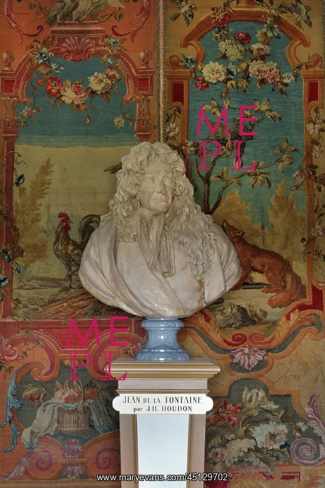 : La Fontaine's Study, Chateau de Vaux-le-Vicomte : La Fontaine's Study, Chateau de Vaux-le-Vicomte