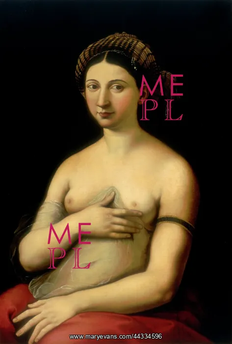 : La Fornarina, after Raphael : La Fornarina, after Raphael