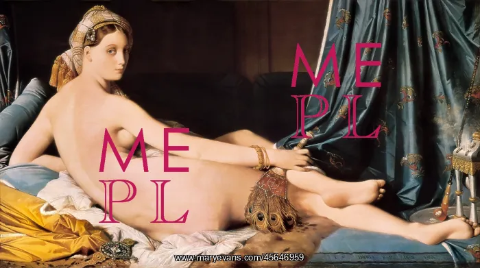 : La Grande Odalisque, by Ingres : La Grande Odalisque, by Ingres
