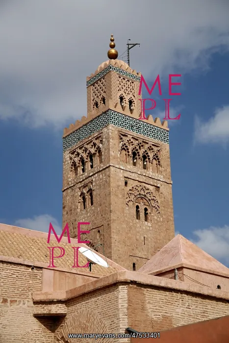 : La Koutoubia Mosque, Marrakech, Morrocco : La Koutoubia Mosque, Marrakech, Morrocco