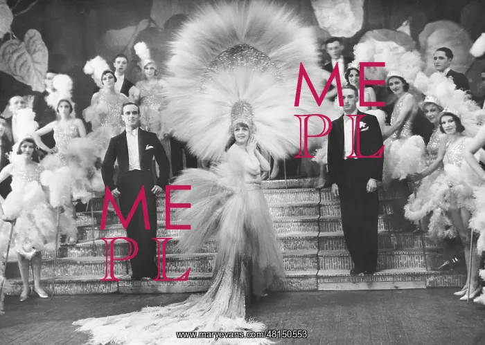  : La Mistinguett at a performance, 1931