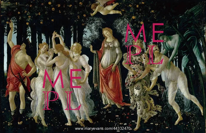 : La Primavera, by Sandro Botticelli : La Primavera, by Sandro Botticelli