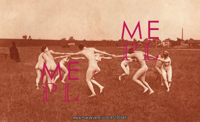 : LA RONDE. in Germany : La Ronde nude men and women dance round and round and round : LA RONDE. in Germany : La Ronde nude men and women dance round and round and round