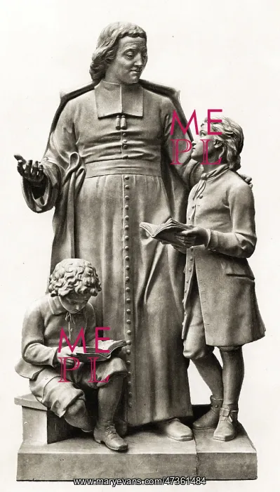 : LA SALLE STATUE : LA SALLE STATUE