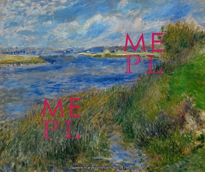 : La Seine a Champrosay : La Seine a Champrosay