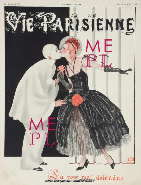 : La Vie Parisienne cover 1930 : La Vie Parisienne cover 1930