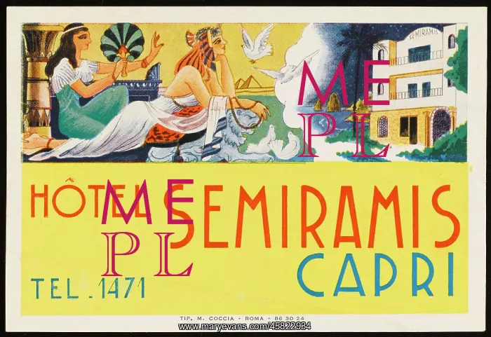  : LABEL FROM CAPRI