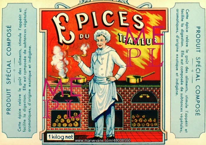 : Label design for Epices du Traiteur spices : Label design for Epices du Traiteur spices