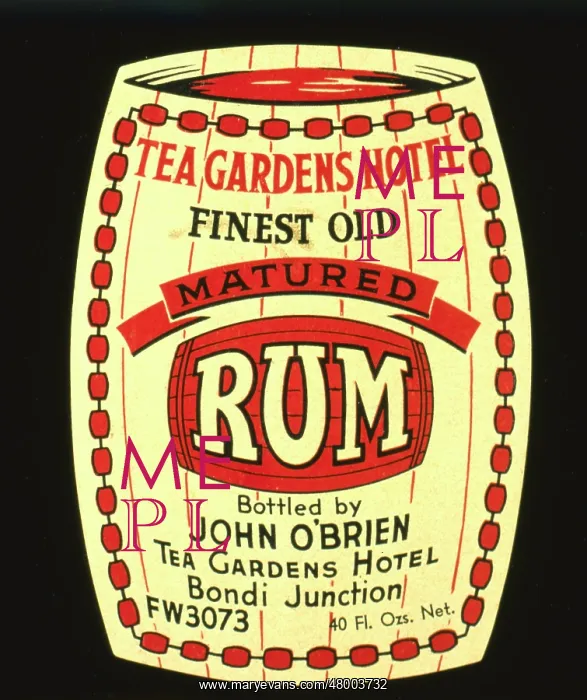 : Label design for Finest Old Matured Rum : Label design for Finest Old Matured Rum