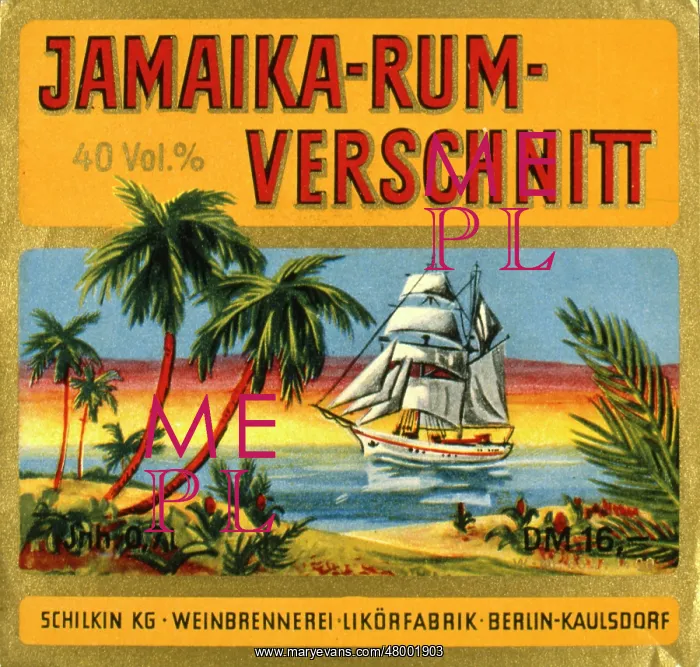 : Label design for Jamaica Rum : Label design for Jamaica Rum