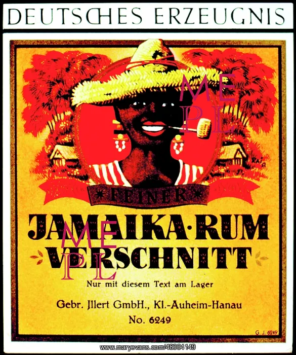 : Label design for Jamaika Rum Verschnitt : Label design for Jamaika Rum Verschnitt