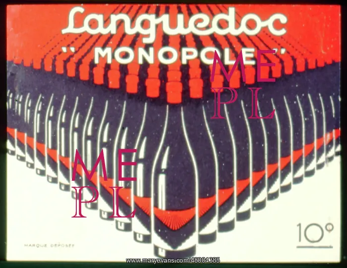 : Label design for Languedoc Monopole wine : Label design for Languedoc Monopole wine