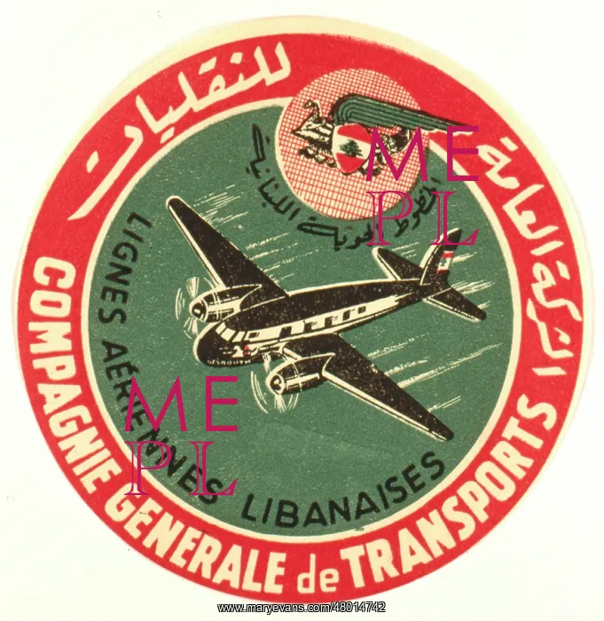 : Label design for Lebanese Airlines : Label design for Lebanese Airlines