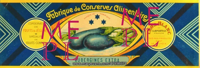 : Label design for Leon Blanc preserves : Label design for Leon Blanc preserves