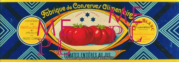 : Label design for Leon Blanc preserves : Label design for Leon Blanc preserves