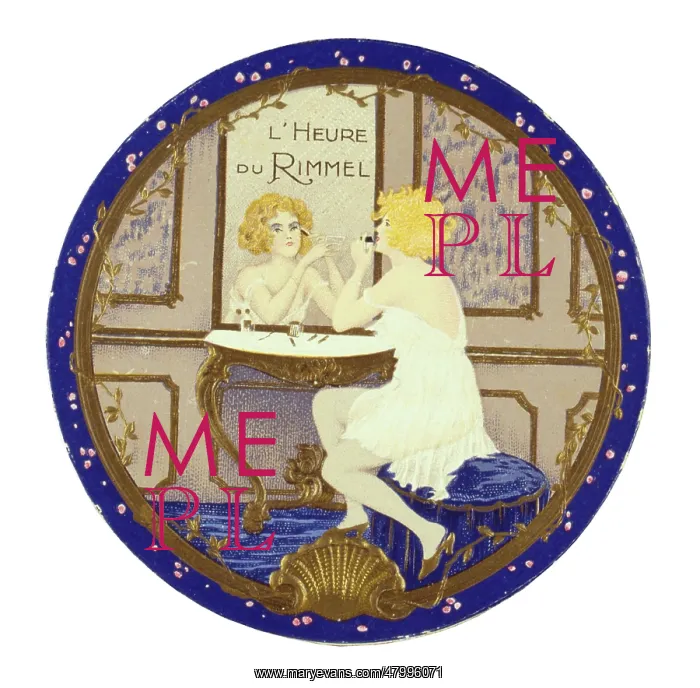 : Label design for L'Heure du Rimmel perfume : Label design for L'Heure du Rimmel perfume