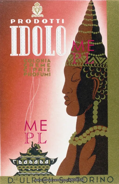 : Label design for Prodotti Idolo perfumes and cosmetics : Label design for Prodotti Idolo perfumes and cosmetics