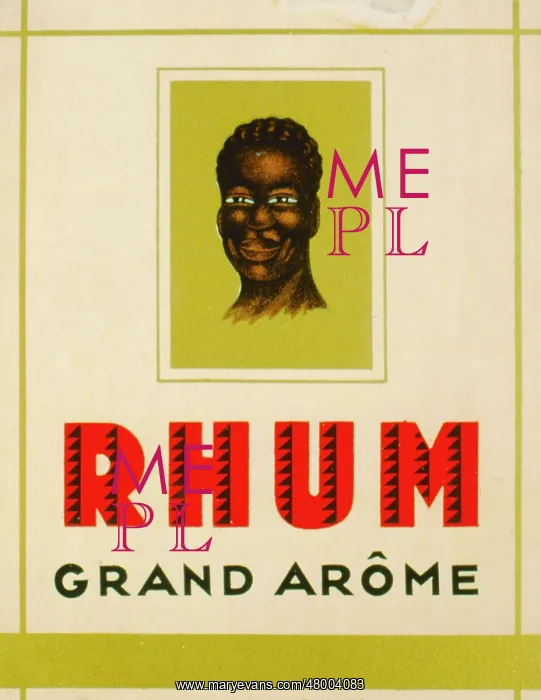  : Label design for Rhum Grand Arome