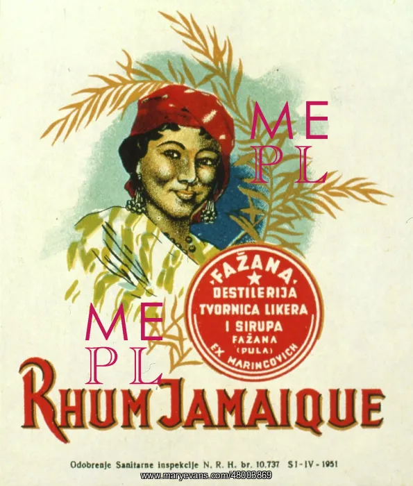 : Label design for Rhum Jamaique : Label design for Rhum Jamaique