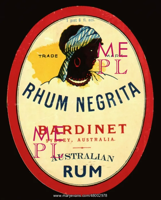 : Label design for Rhum Negrita : Label design for Rhum Negrita