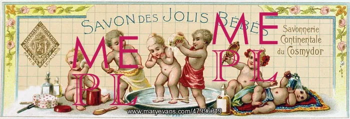 : Label design, Savon des Jolis Bebes : Label design, Savon des Jolis Bebes
