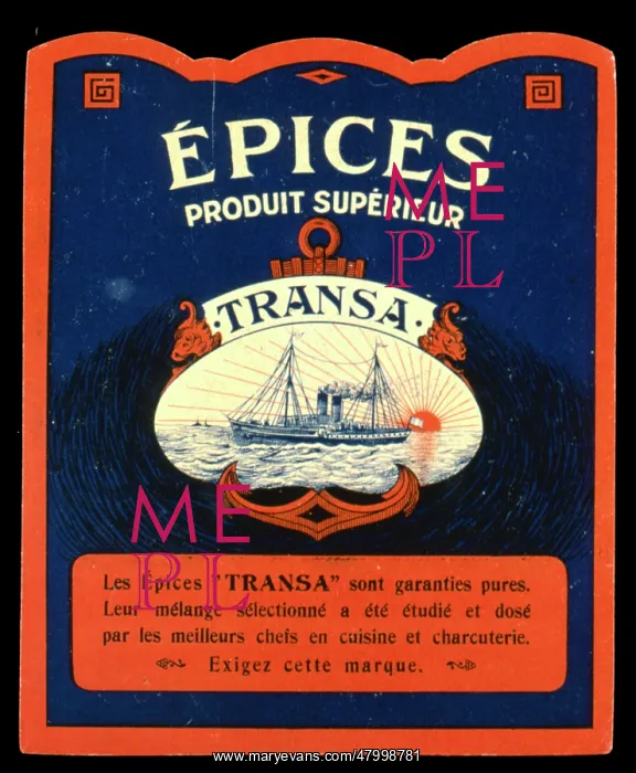 : Label design for Transa spices : Label design for Transa spices