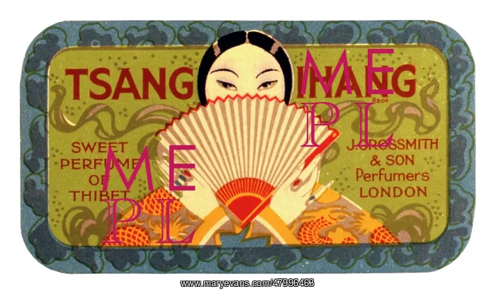: Label design for Tsang Ihang perfume : Label design for Tsang Ihang perfume