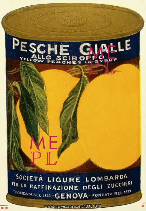 : Label design, yellow peaches in syrup : Label design, yellow peaches in syrup