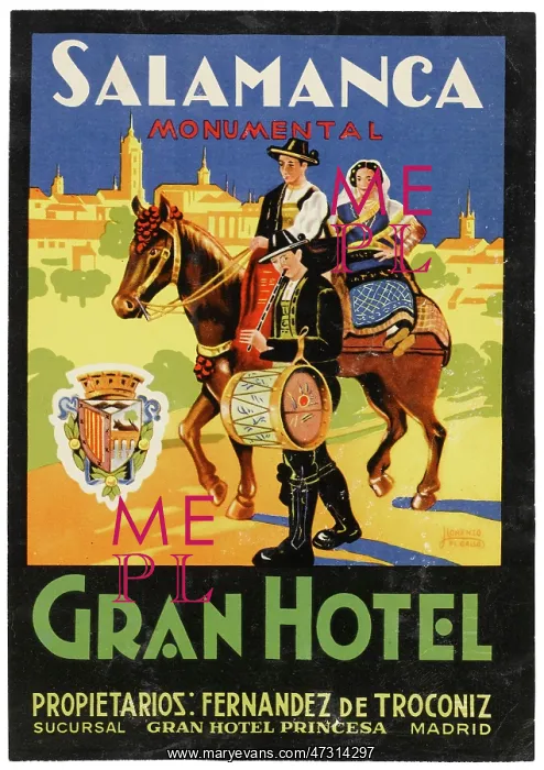  : Label, Gran, Salamanca