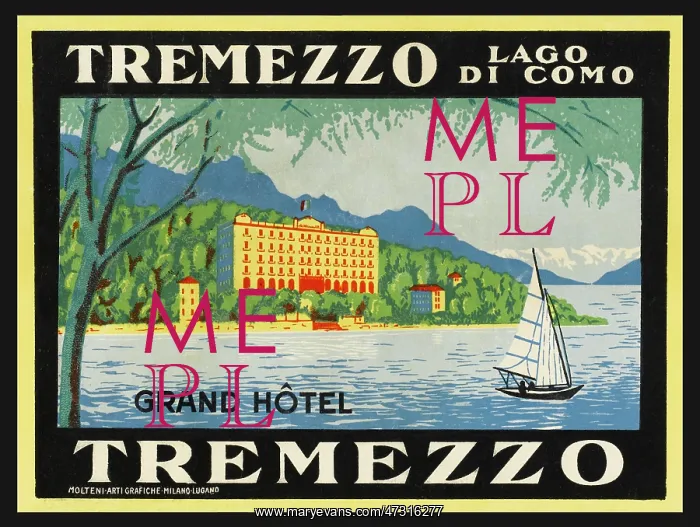 : Label, Hotel on Lake Como : Label, Hotel on Lake Como
