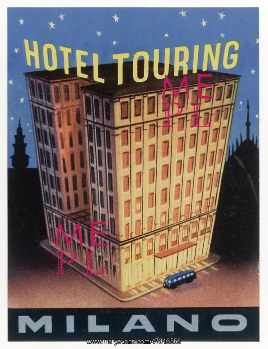  : Label, Hotel at Milano
