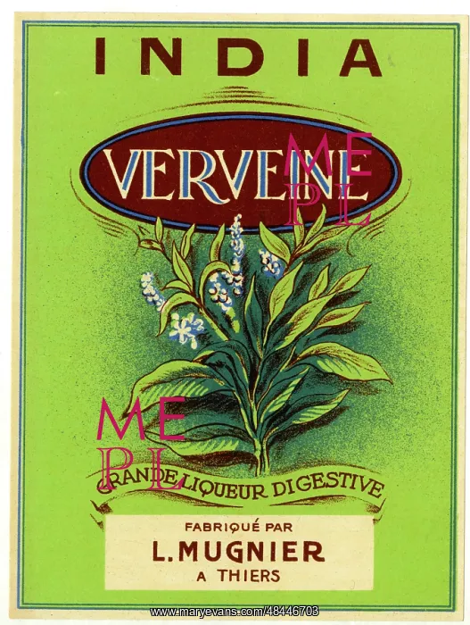  : Label, India Verveine