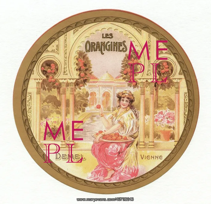 : Label > Les Orangines < from Demel : Label > Les Orangines < from Demel