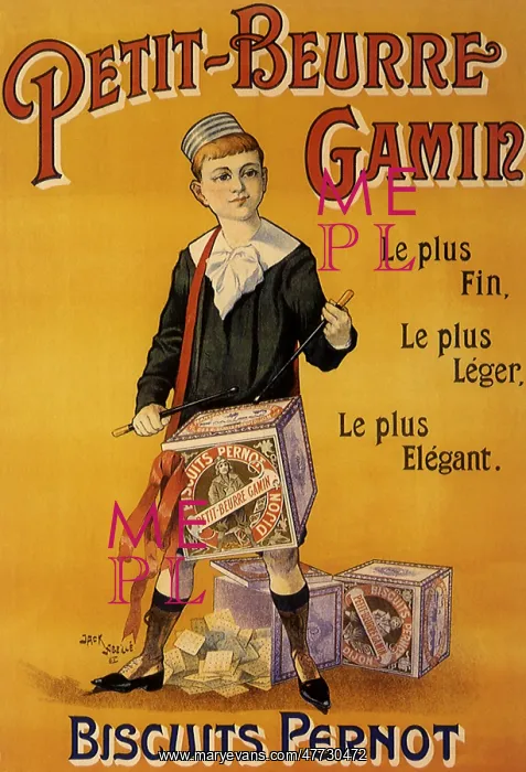  : Label of Pernot Biscuits