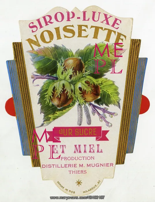 : Label, Sirop-Luxe Noisette : Label, Sirop-Luxe Noisette