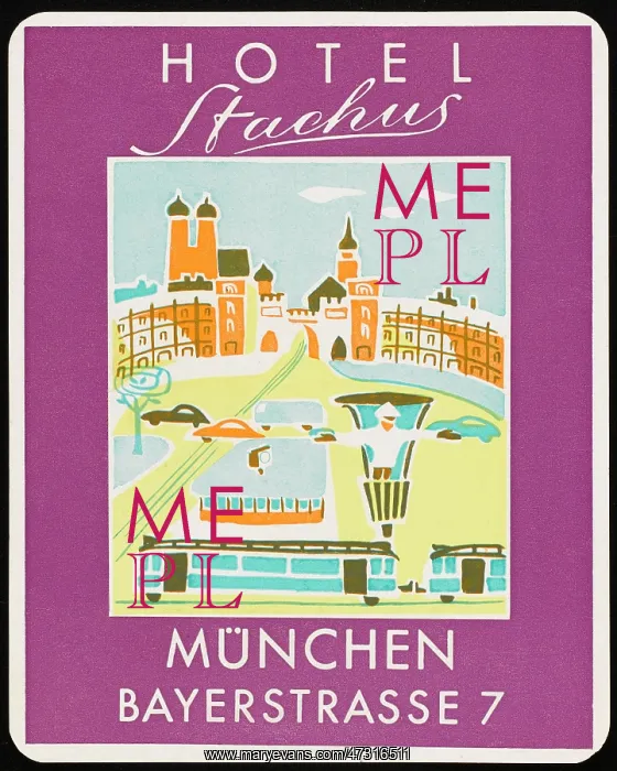  : LABEL, STACHUS, MUNCHEN