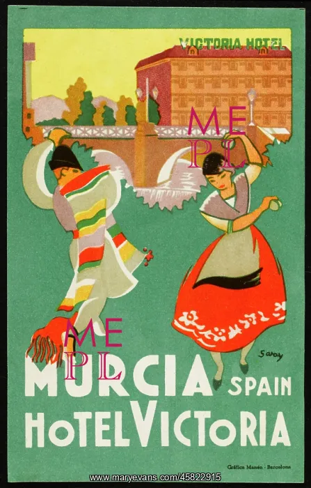  : LABEL, VICTORIA, MURCIA