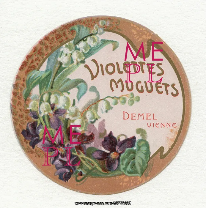 : Label > Violettes Muguets < from Demel : Label > Violettes Muguets < from Demel