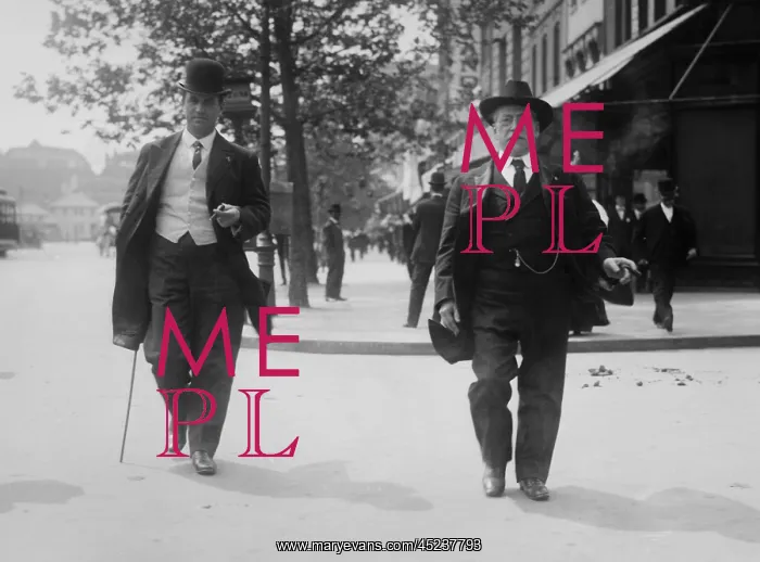 : Labor leaders John Mitchell and Samuel Gompers ? : Labor leaders John Mitchell and Samuel Gompers ?