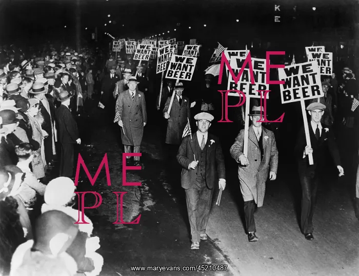 : Labor union members protesting Prohibition ? : Labor union members protesting Prohibition ?