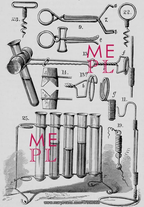 : Laboratory Equipment Illustration : Laboratory Equipment Illustration