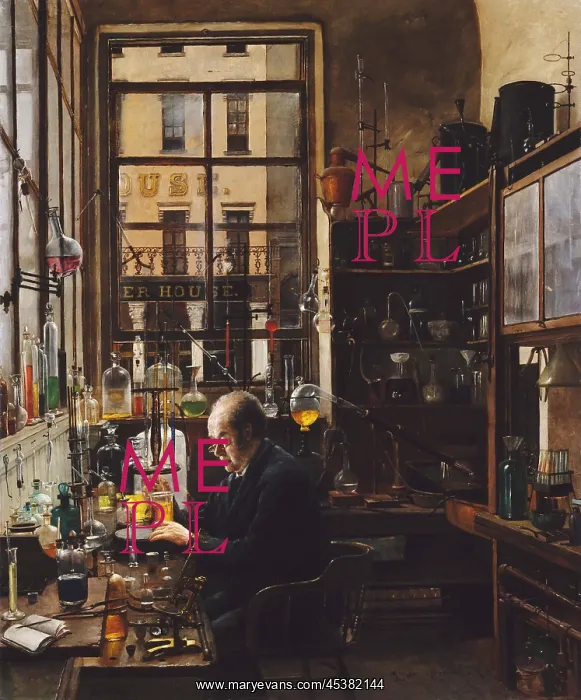 : IN THE LABORATORY, by Henry Alexander, 1885-1887 : IN THE LABORATORY, by Henry Alexander, 1885-1887