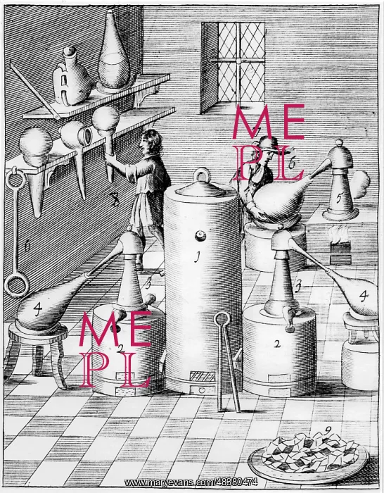  : Laboratory for refining gold and silver, showing