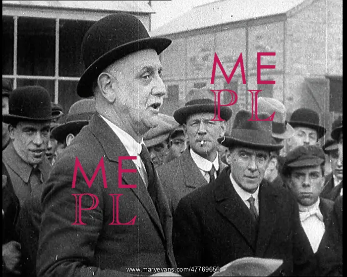 : Labour Mayor Of Poplar George Lansbury Talking : Labour Mayor Of Poplar George Lansbury Talking